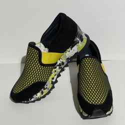 New Millie’s Slip On Platform Sneakers Size 240 US 7.5 Yellow and Black