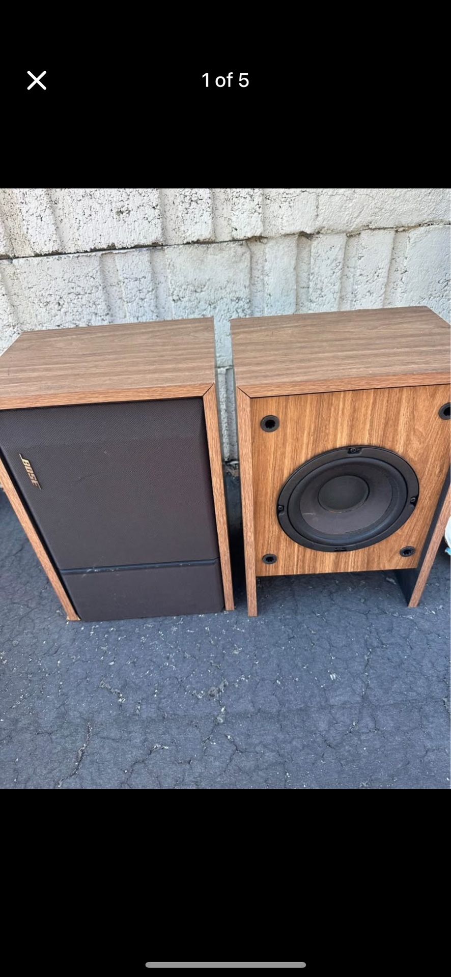 Bose 201 series lll speakers