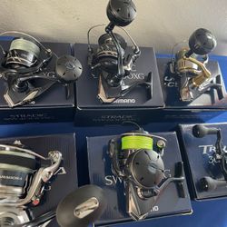 Shimano Stradic, Saragosa, Twinpower Reels
