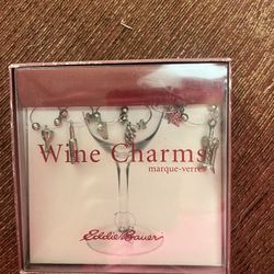 6 Wine Charms--never been used