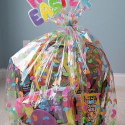 Xlarge Easter Basket Filled With Toys/Activities New