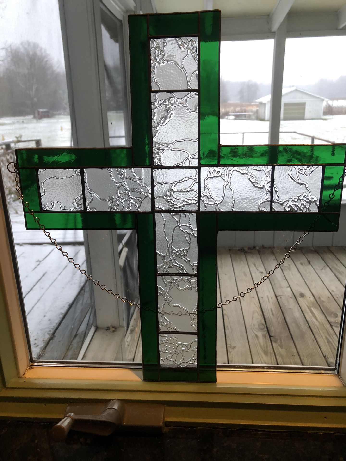 Stained Glass Cross