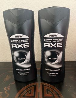 Axe Black Refreshing Daily Use Men's Body Wash, Frozen Pear & Cedarwood, 16 oz. New $8.00 for both