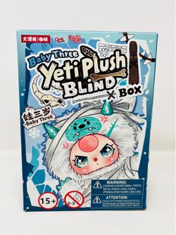 SEALED * Genuine * UCC Baby Three YETI Plush BLIND Box * TARGET Exclusive