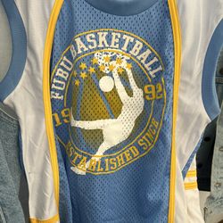 Vintage Fubu Basketball Jersey And Shorts