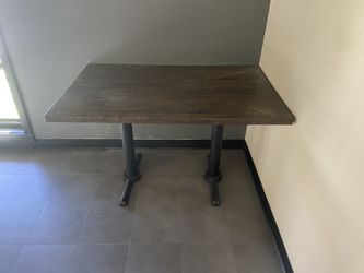 Tables (4) Restaurant square dining tables 24” inches x 30” inches, 29.5” inches