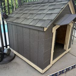 Dog House, XXXL BIG Breed, Custom Built All Weather Proof, Real Shingle Roof; Insulation Walls & Floor, Only Quality Materials For Mans Best Friend