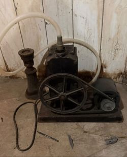 Belt-Driven Vacuum Pump
