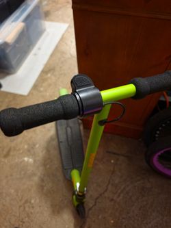Electric scooter green