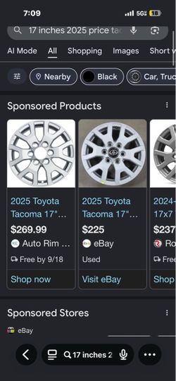 Toyota rims