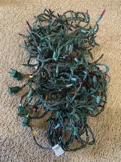  Multi Color Green Wire Lights （100-count)