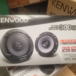 6.5" KENWOOD SPEAKERS NEW