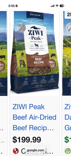 Ziwi Air dried dog food 8.8 lbs