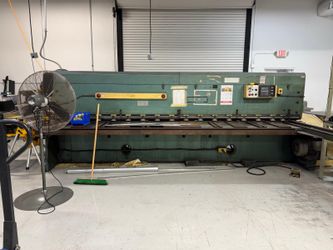 Amada 13’ Power Shear – 1/4” Capacity – 460V 3-Phase