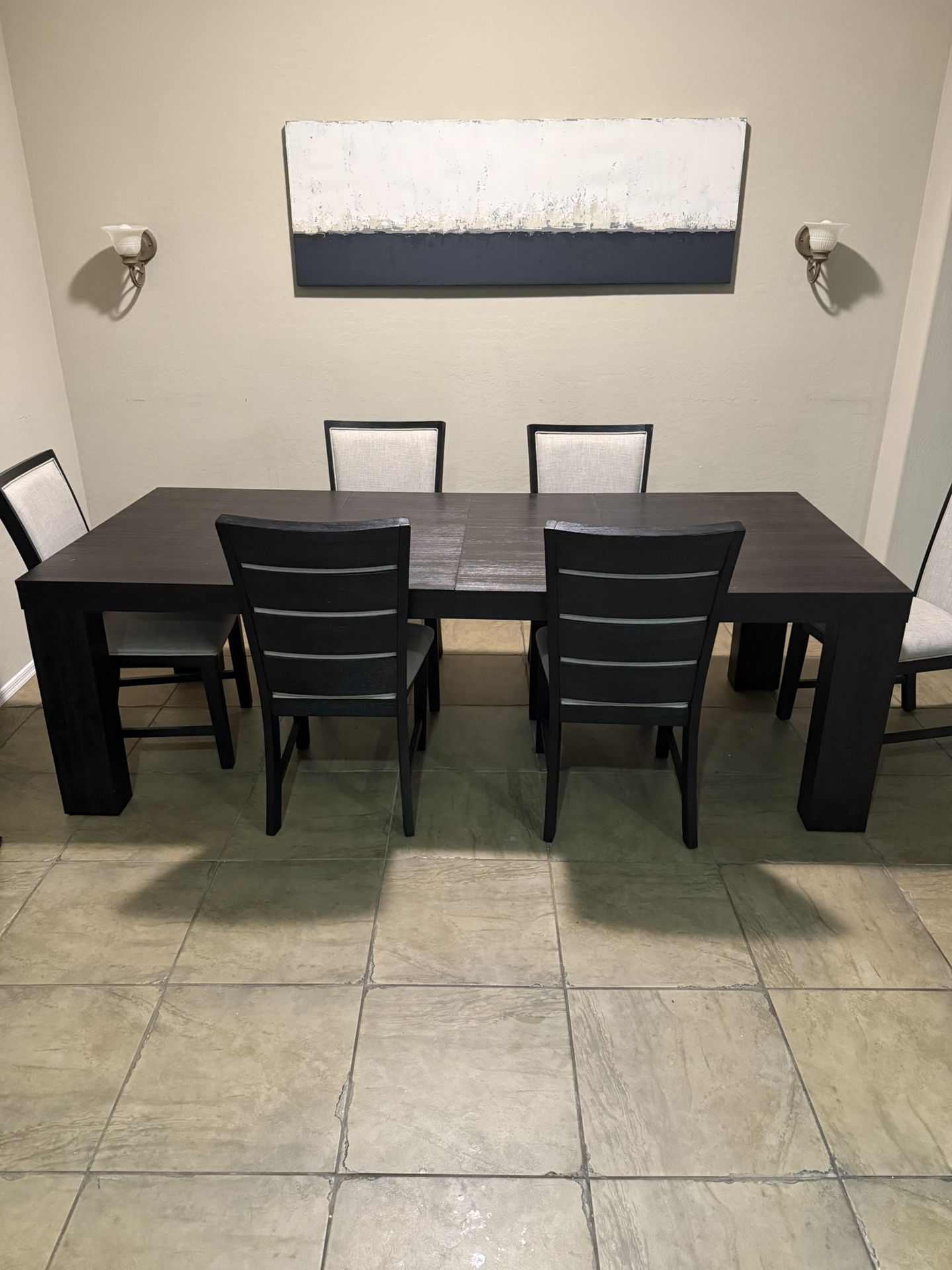 Dining Table With 6 Chairs   