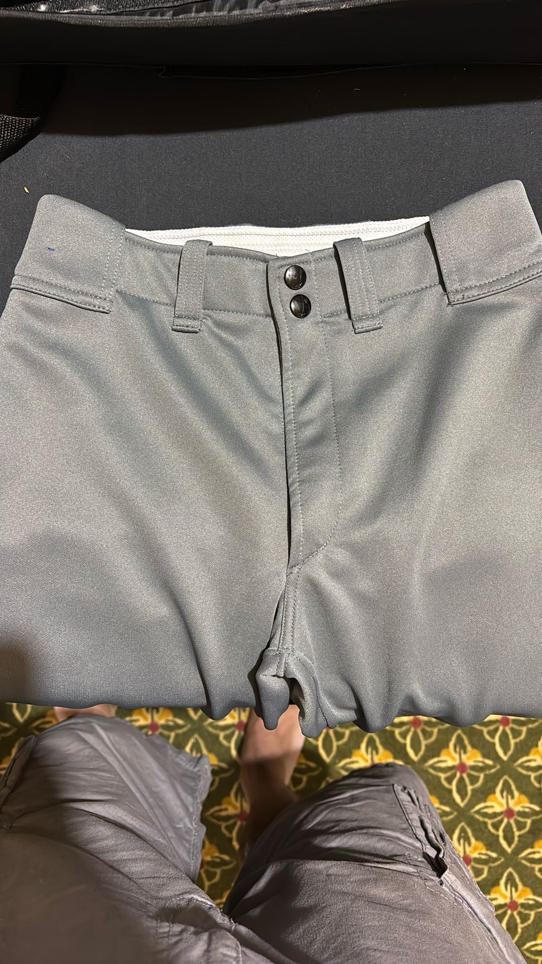 Mizuno Baseball Pants YXL-Grey