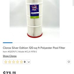 Clorox Pool Filter