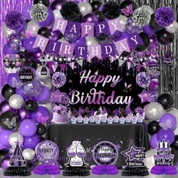 Birthday party decorations