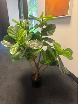 Mulbacks 35” Faux Fiddle Leaf Fig Tree