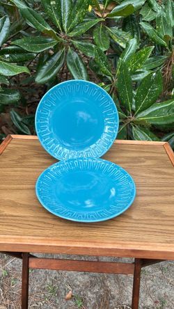 Sango Contemporary Teal Salad Plates