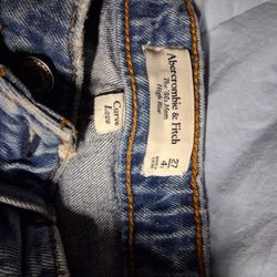 Mens Abercrombie Jeans Size 27