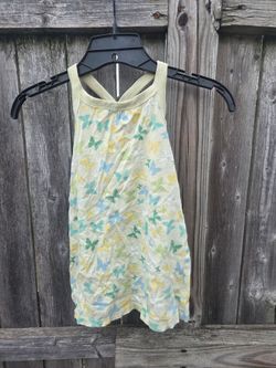 Old navy Girls Butterfly Print Tank Dress