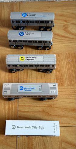 Wooden Trains from NY Transit Museum Store