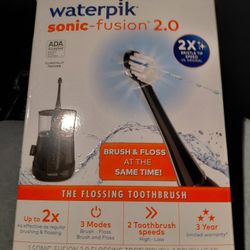 Waterpik Sonic-Fusion 2.0 Flossing Electric Toothbrush with Water Flosser Combo