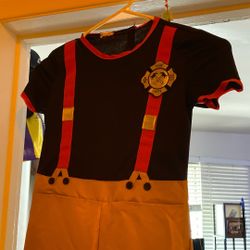 Kids Fireman Costume with Helmet ⛑️ 