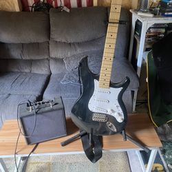 Electric Guitar With amp 