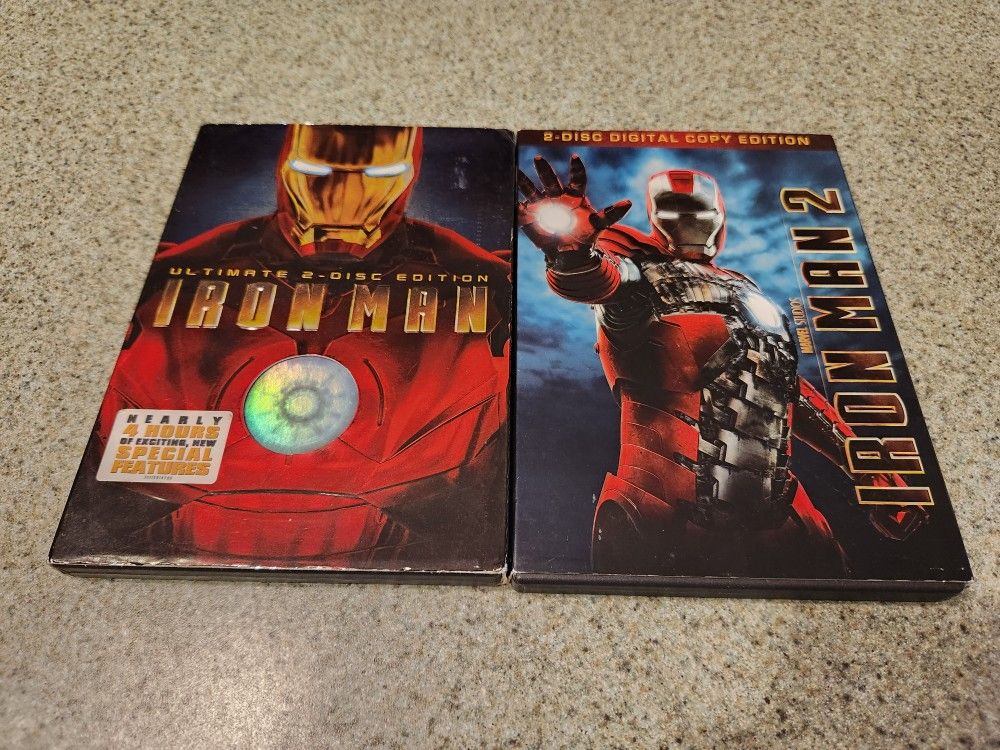 Iron Man 1 and 2