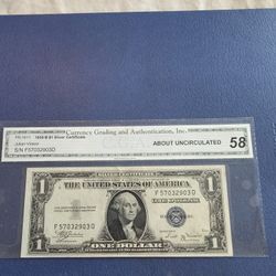 Collectible Currency 1935-B SILVER CERTIFICATE 