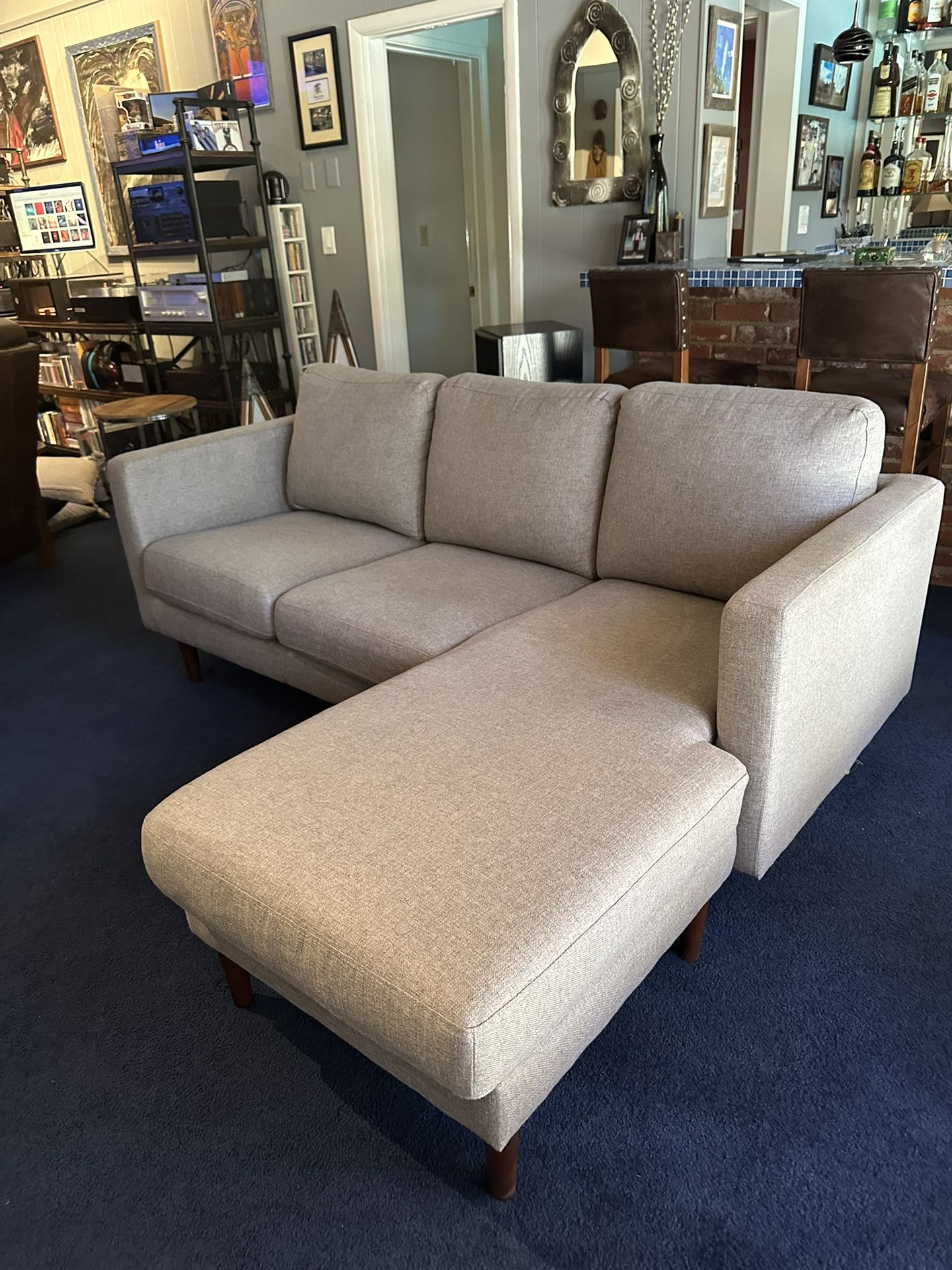 Chaise Sofa - Like New - Woodland Hills