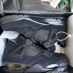 Jordan 4 Black Cat Size 12