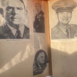 Vintage 1940s scrap book 