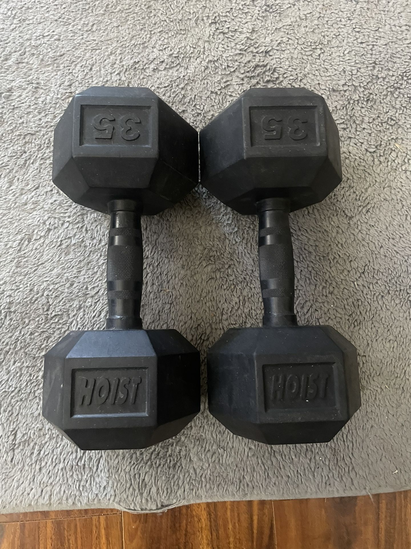 35 Lb Dumbbells 