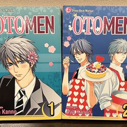 Otomen Vol 1-2 English Manga Aya Kanno Cuz Media