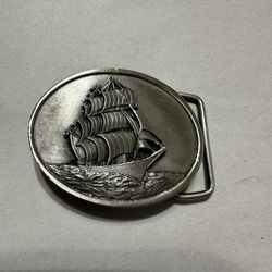 Bergamot Brass Belt Buckle 