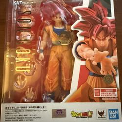 SH Figuarts Super Saiyan God Son Goku (God Aura) Dragon Ball Super
