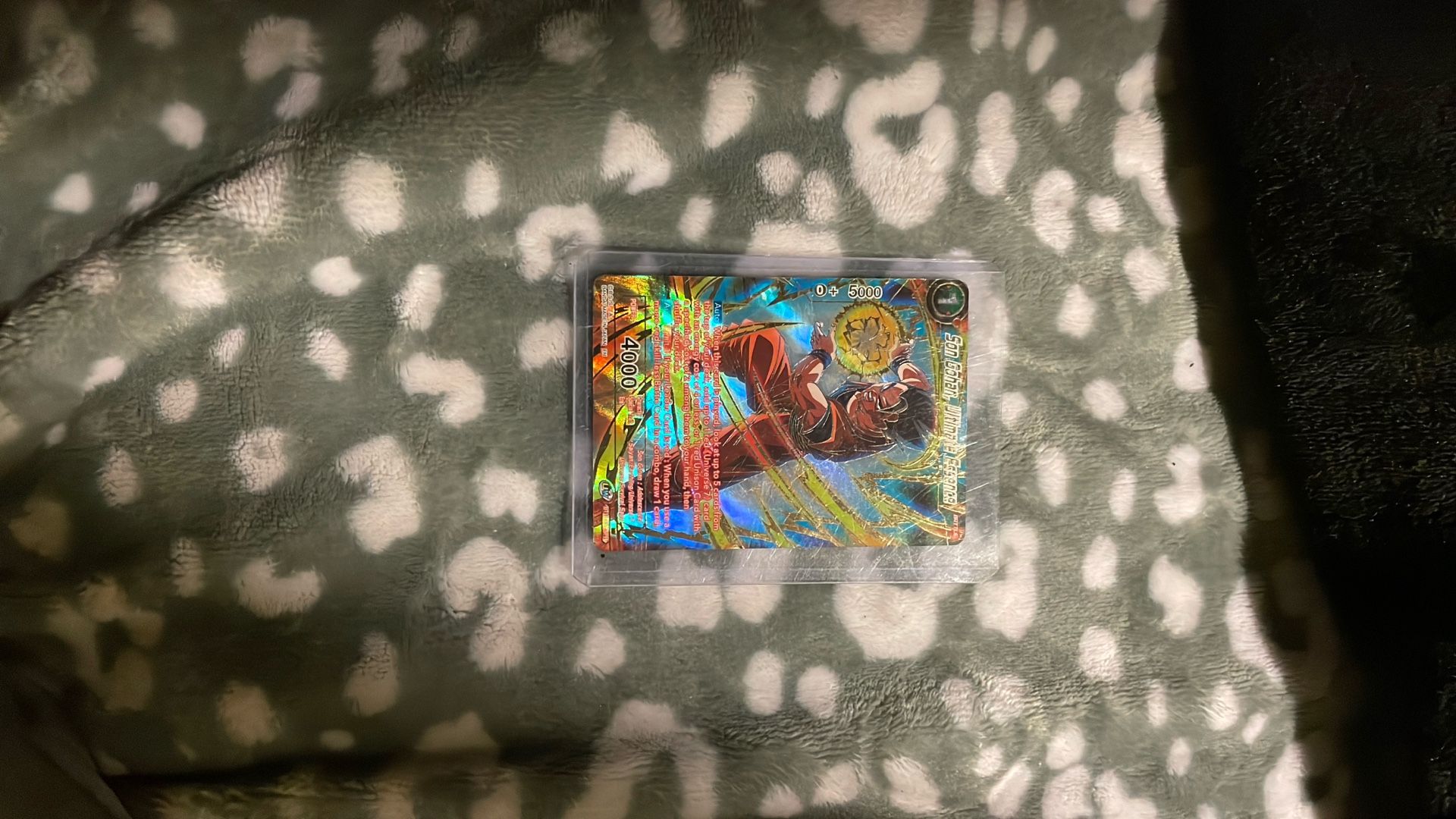 Dragon Ball Z card.