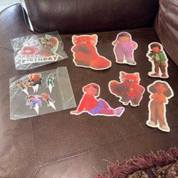 Turning Red Party Items