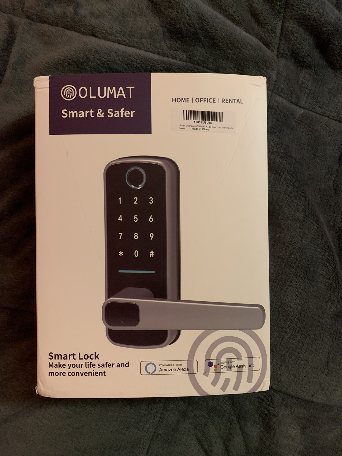 Smart Lock ( Finger Print + Code Lock )