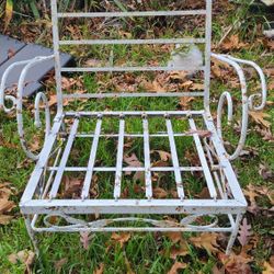 Beautiful  Vintage  Chair And Foot Stool