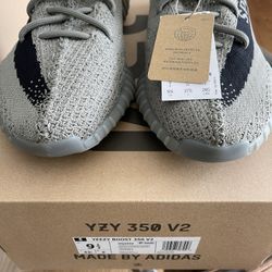 Yeezy Boost 350 V2 Size 9.5 Granite 