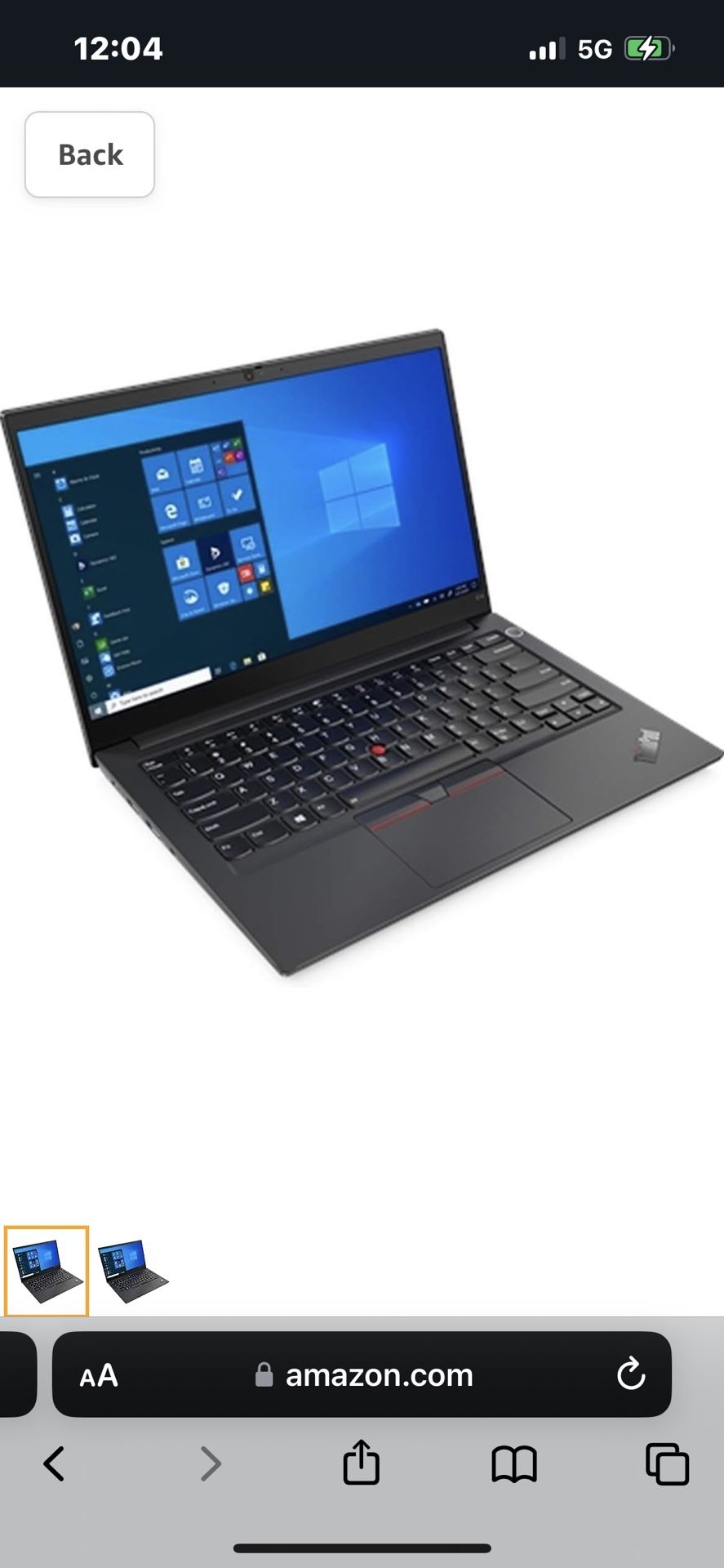 Lenovo ThinkPad E14 Gen 2 (Intel)