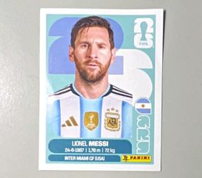 2026 Panini FIFA World Cup Sticker ARG17 Lionel Messi