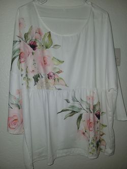 Nice blouse and shoes