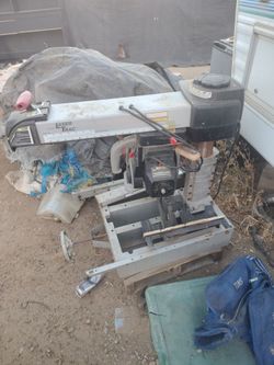 Craftsman table top construction miter saw laser-guided