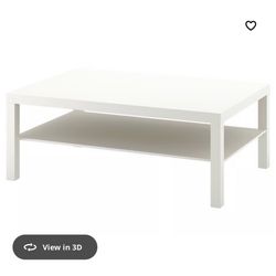 White Coffee Table 