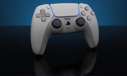 PS5 DualSense Retro controller custom painted By ColorWare